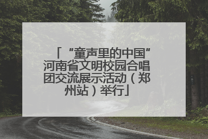 “童声里的中国”河南省文明校园合唱团交流展示活动（郑州站）举行