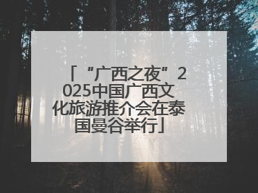 “广西之夜”2025中国广西文化旅游推介会在泰国曼谷举行