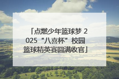 点燃少年篮球梦 2025“八喜杯”校园篮球精英赛圆满收官
