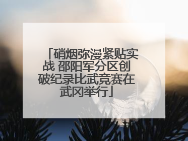 硝烟弥漫紧贴实战 邵阳军分区创破纪录比武竞赛在武冈举行