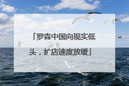 罗森中国向现实低头，扩店速度放缓