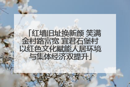 红墙旧址换新颜 笑满金村路富宽 宜君石堡村以红色文化赋能人居环境与集体经济双提升