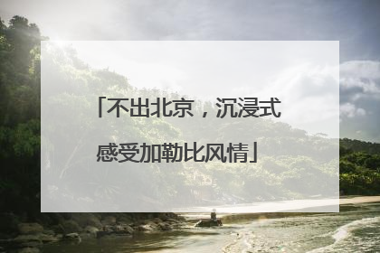 不出北京，沉浸式感受加勒比风情