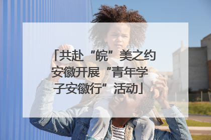 共赴“皖”美之约 安徽开展“青年学子安徽行”活动
