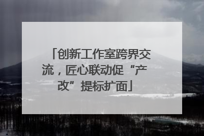 创新工作室跨界交流，匠心联动促“产改”提标扩面