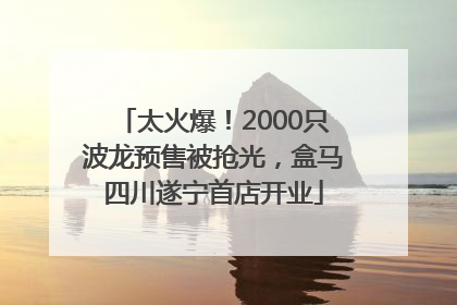 太火爆！2000只波龙预售被抢光，盒马四川遂宁首店开业