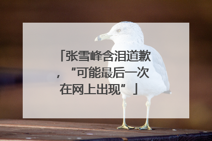 张雪峰含泪道歉，“可能最后一次在网上出现”