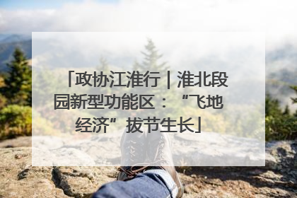政协江淮行｜淮北段园新型功能区：“飞地经济”拔节生长