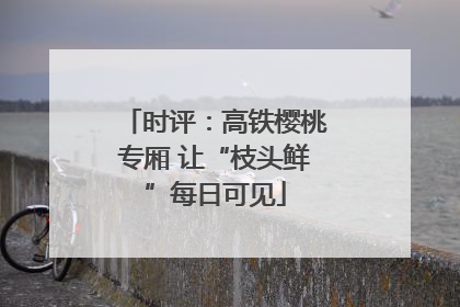 时评：高铁樱桃专厢 让“枝头鲜”每日可见