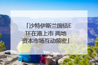 沙特伊斯兰国债ETF在港上市 两地资本市场互动频密