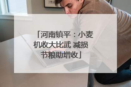河南镇平：小麦机收大比武 减损节粮助增收