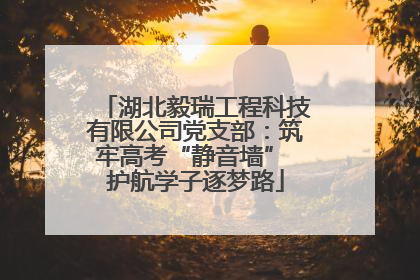 湖北毅瑞工程科技有限公司党支部：筑牢高考“静音墙” 护航学子逐梦路