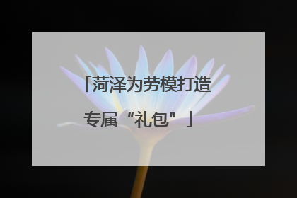 菏泽为劳模打造专属“礼包”