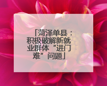 菏泽单县：积极破解新就业群体“进门难”问题