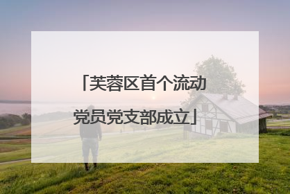 芙蓉区首个流动党员党支部成立