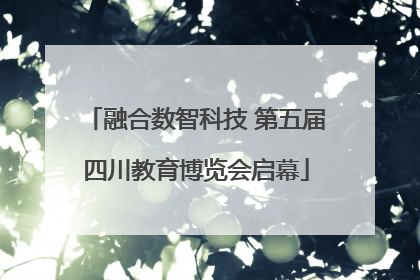 融合数智科技 第五届四川教育博览会启幕