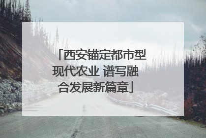 西安锚定都市型现代农业 谱写融合发展新篇章