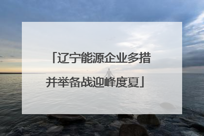 辽宁能源企业多措并举备战迎峰度夏