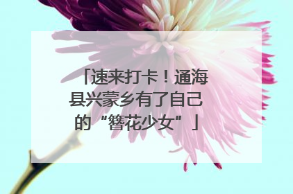 速来打卡！通海县兴蒙乡有了自己的“簪花少女”