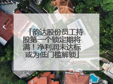 韵达股份员工持股第一个锁定期将满！净利润未达标或为低门槛解锁