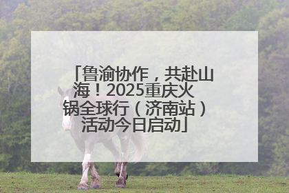 鲁渝协作，共赴山海！2025重庆火锅全球行（济南站）活动今日启动