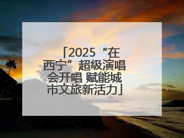 2025“在西宁”超级演唱会开唱 赋能城市文旅新活力