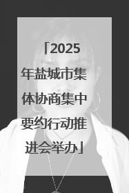 2025年盐城市集体协商集中要约行动推进会举办