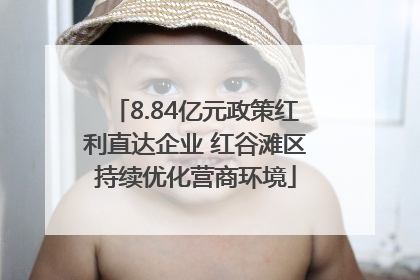 8.84亿元政策红利直达企业 红谷滩区持续优化营商环境