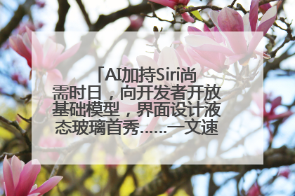AI加持Siri尚需时日，向开发者开放基础模型，界面设计液态玻璃首秀……一文速览苹果WWDC